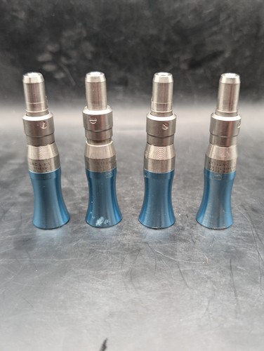 Lot of 4 MTI Dental Lynx LX11SNCL Straight Long Nose Cone Handpiece 1:1