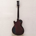 Red Electric Guitar Mahogany BD Rosewood FB Flame Maple Top Abalone Inlay Set In — photo 5