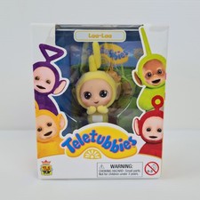 Cheebee Laa-Laa Flocked Teletubbies Mini Figure - Yellow Rare