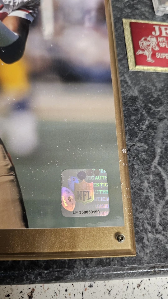 Jerry Rice NFL San Francisco 49ers Framed Photo Collage Collection Wall Hanging - Image 4 of 4