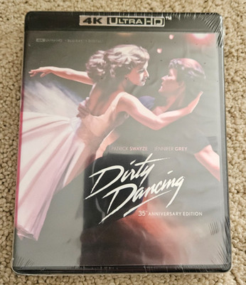 Dirty Dancing ''Anniversary Edition'' (4K Ultra HD + Blu-ray, 1987) NEW