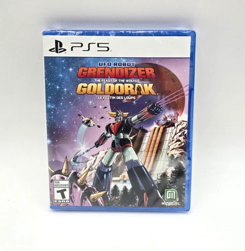 UFO Robot Grendizer: The Feast of the Wolves Ps5 Sony PlayStation 5 NEW Sealed
