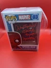 Funko POP #03 Spider-Man SIGNED Christopher Daniel Barnes OCCM COA