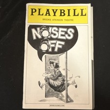 Noises Off Broadway Playbill (juillet 2002) Jane Curtin Kaitlin Hopkins