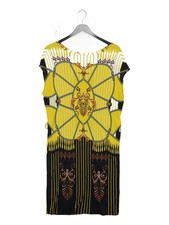 Gianni Versace A-Line Midi Dress in Multi