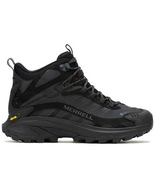 - Merrell Moab Speed 2 Mid GTX Gore-Tex Wanderschuhe Herren, schwarz