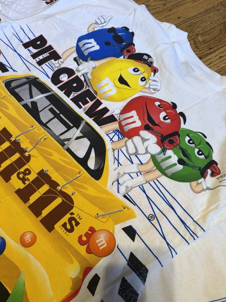 Camiseta Ernie Irvan M&M's Racing Team 1999 Vintage Estampada Completa Talla XL Foto 4 de 4