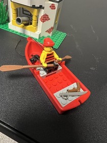 Vintage LEGO 6266 Cannon Cove 1993 Imperial Guards Pirates - Manual & 3 Minifigs