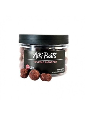 Aiki Baits Soluble Monster 14mm Crab Boilie Carp Hookbait Hair Rig