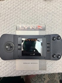 Atari Lynx Handheld Console - with everything(bag/cords/etc) + Cailfornia Games