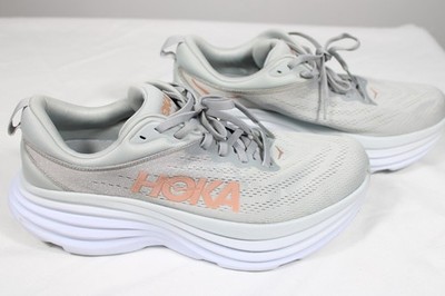 HOKA Bondi 8 Women s 11B Harbor Mist Lunar Rock 1127952-HMLR Running Shoes