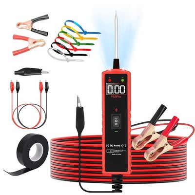 Power Circuit Probe Tester 6V-30V DC Test Light Car Fuse Tester Tool Short Circu