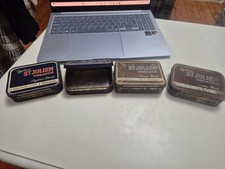 OGDENS ST JULIEN TOBACCO TIN's, Virginia Blend (Blue) & Empire Blend (Brown) 4No