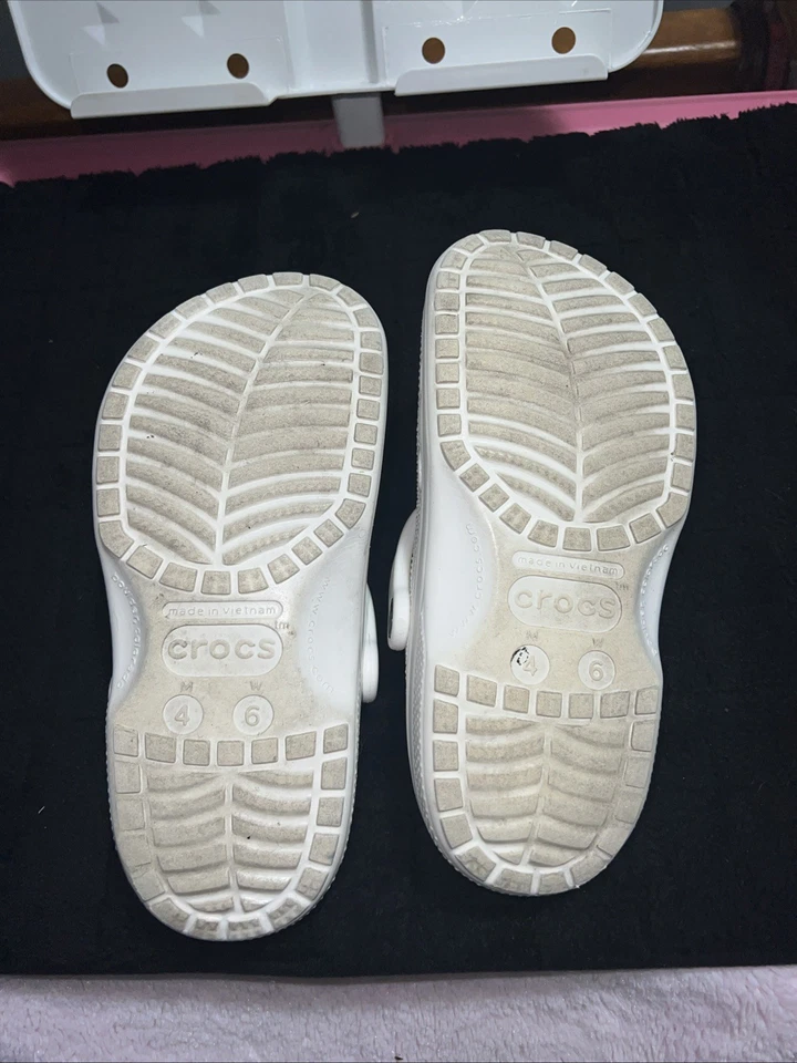 Zueco Crocs Clásico Azul Niños Niñas/Mujeres/Niños Hombre’s 4/Mujeres 6 Foto 3 de 4