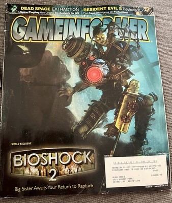 Game Informer #192 April 2009 Bioshock Dead Space Extraction Resident Evil 5 