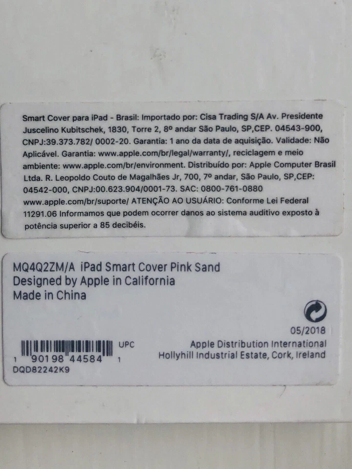 Apple Smart Cover iPad Air 3rd Gen / iPad 7th Gen / iPad Pro 10.5 in PINK SAND - Image 3 of 4