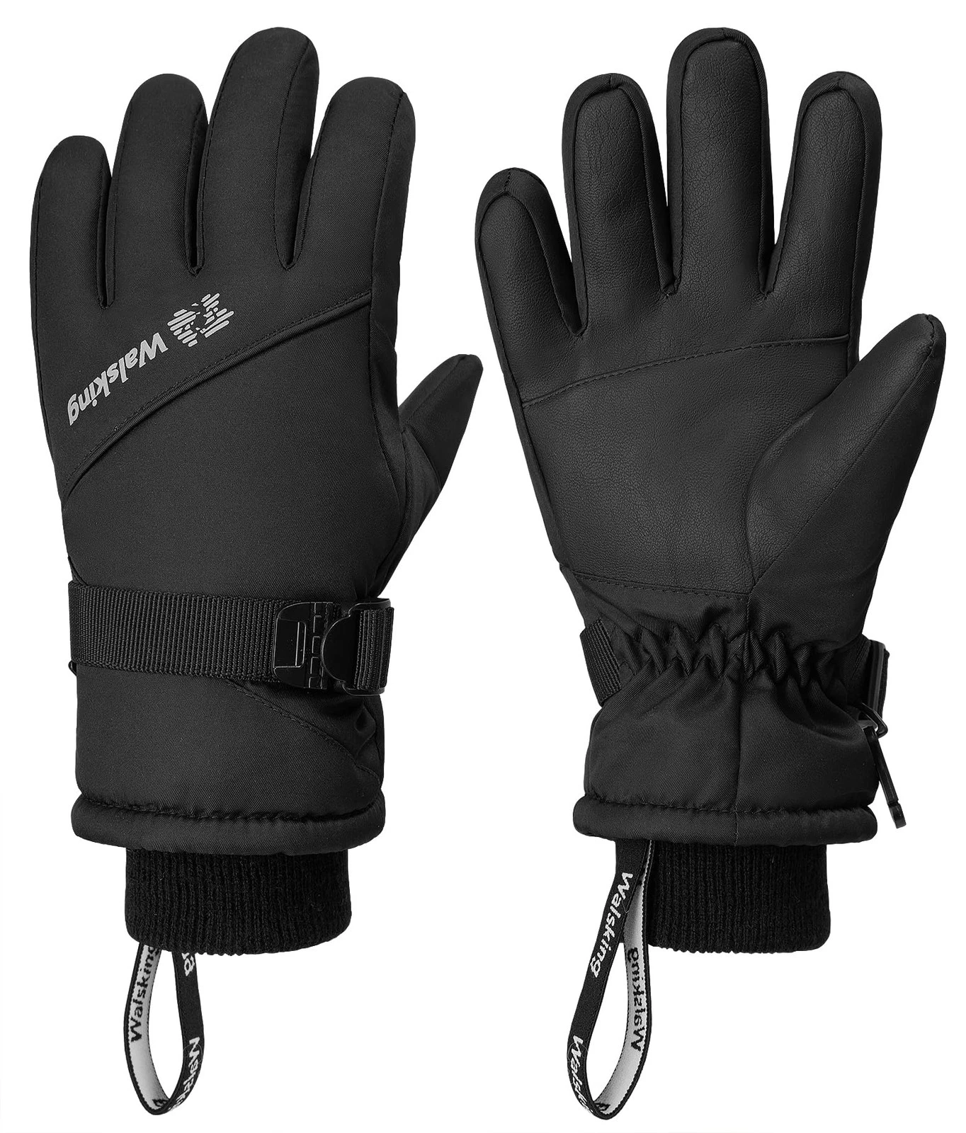 Waterproof Winter Thinsulate Warm Cold Weather Winter Snow Ski Gloves-Fits Bo...