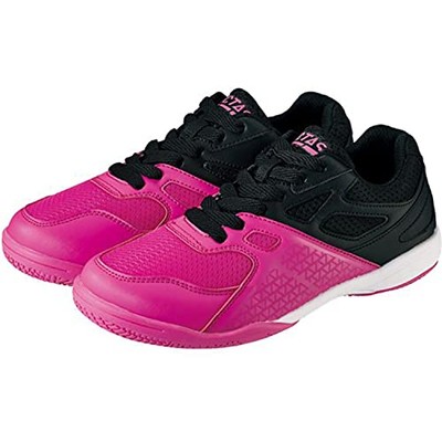 [Victus] Tischtennis Wettkampfschuhe für Damen und Herren Leap VP Black x Hot