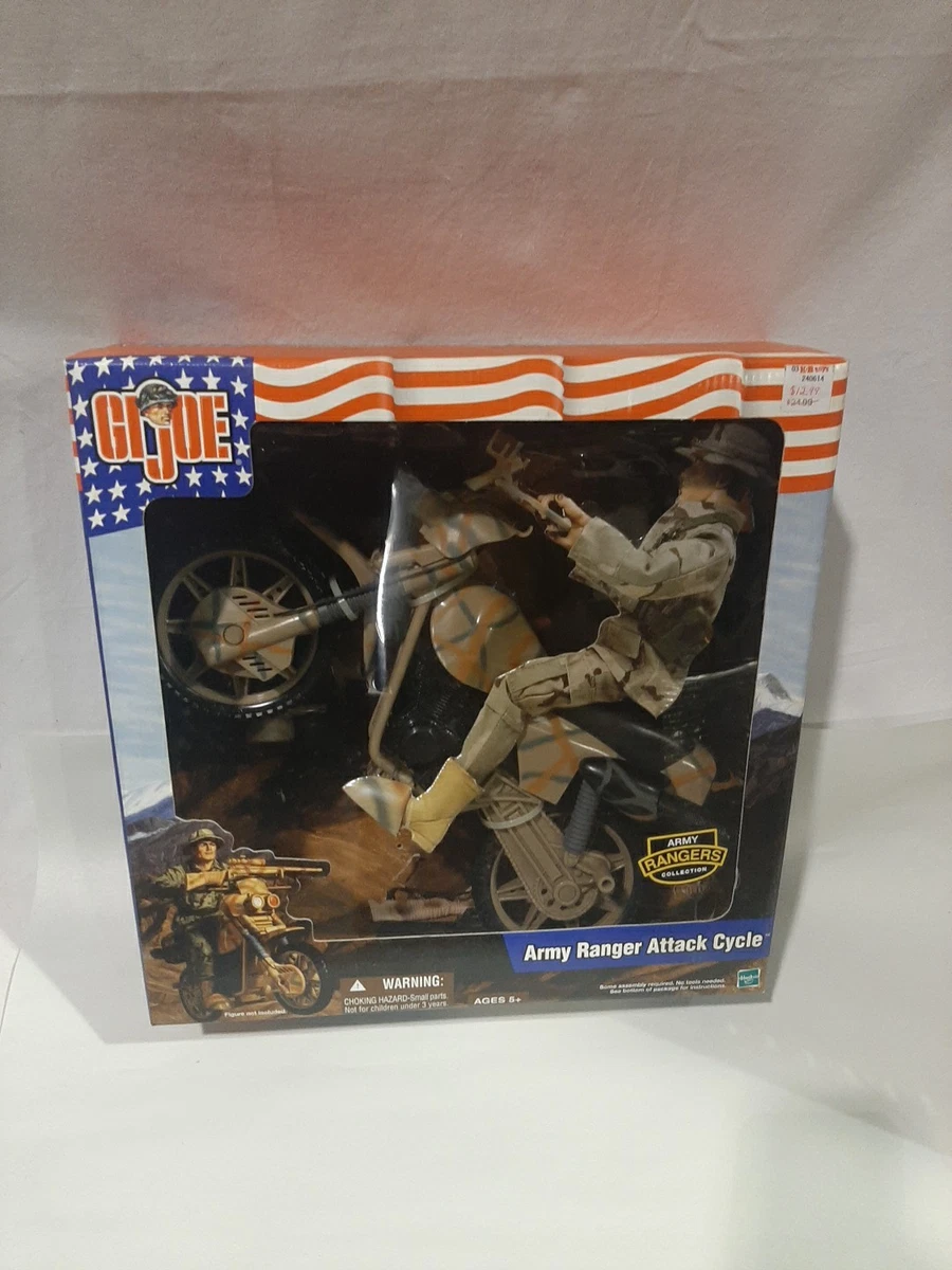 G.I. Joe Military & Adventure 1:6 Motorbike Action Figures for