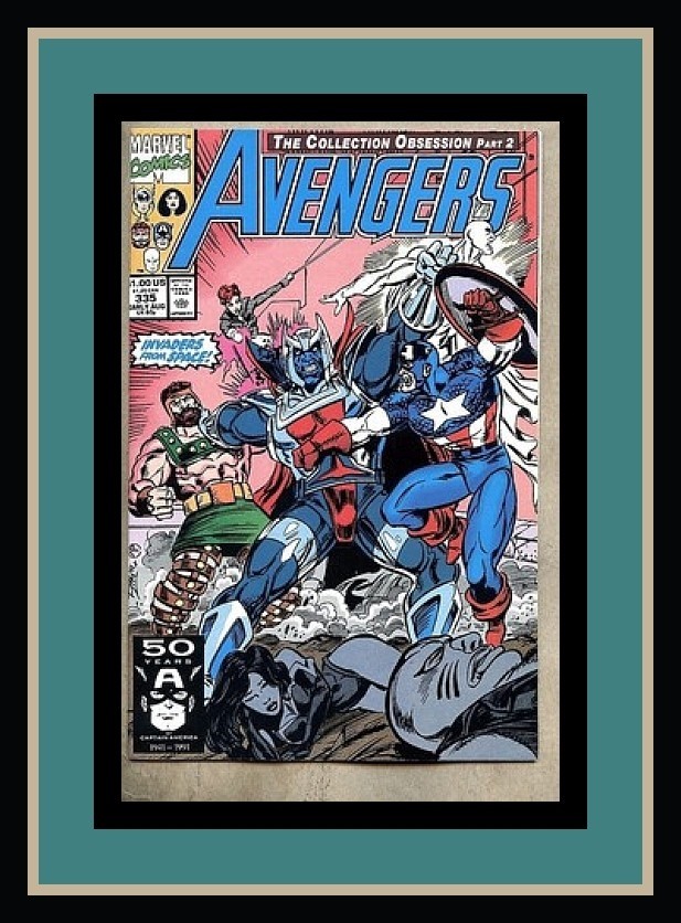 Avengers #335-1991 nm 9.4 The Collector Steve Epting Black Panther