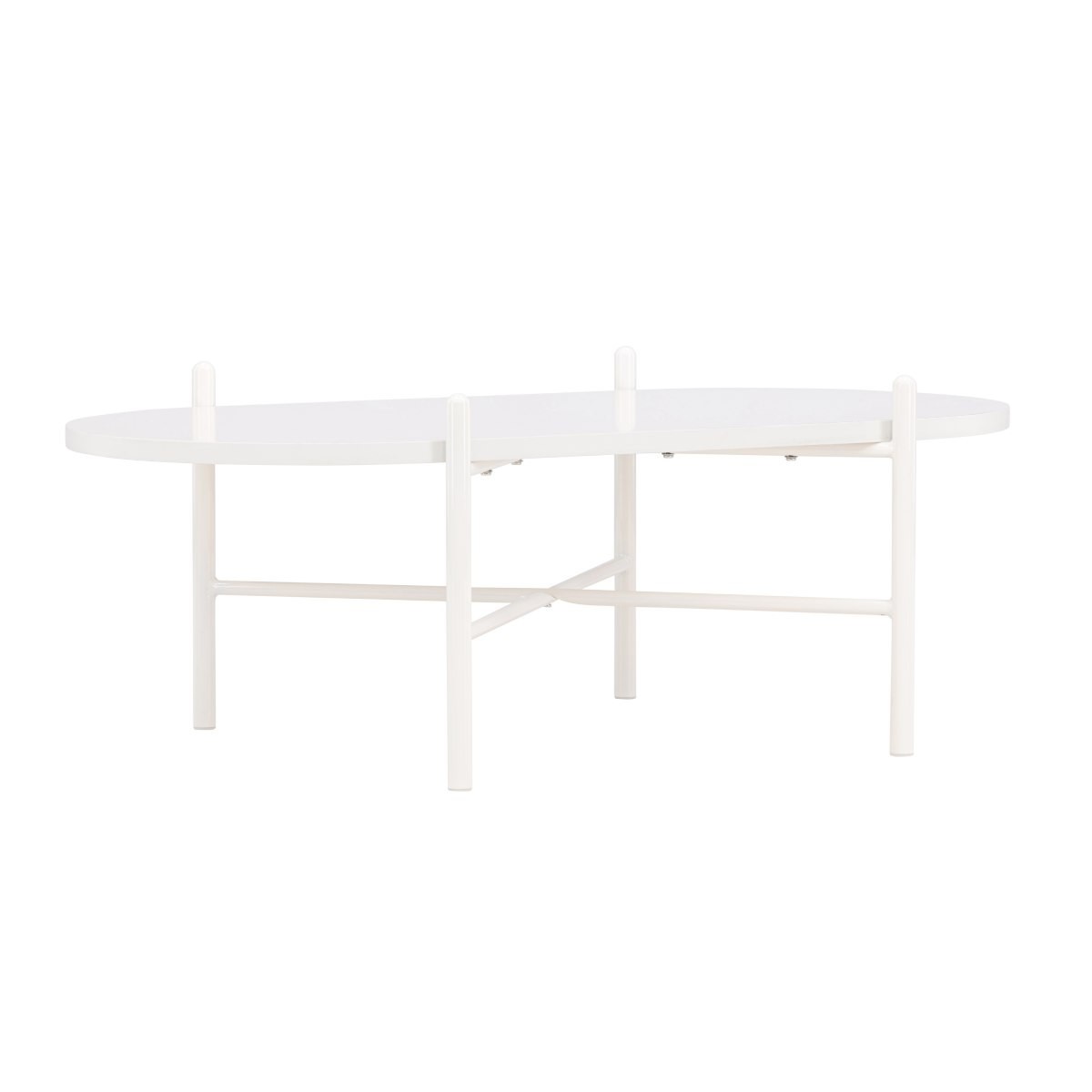 Table basse design Pueblo beige de 120cm aux finitions haut de gamme