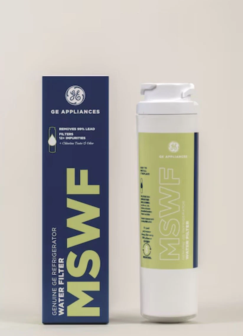 GE MSWF SmartWater Refrigerator Water Filter Genuine OEM New Sealed
Opens in a new window or tab