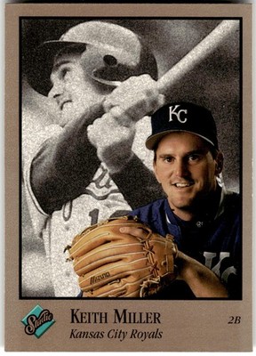 1992 Studio #189 Keith Miller Kansas City Royals MLB Baseball