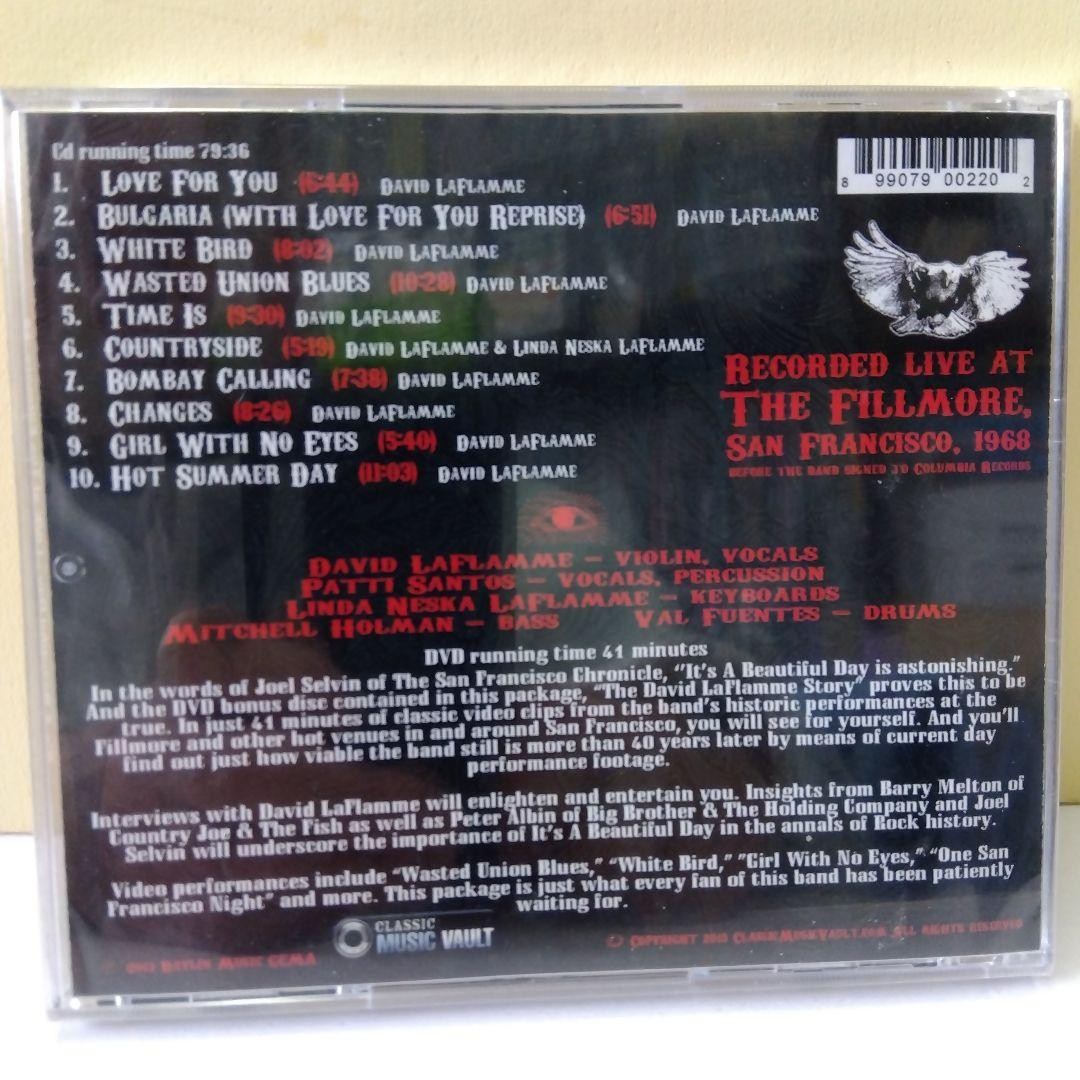 イッツ·ア·ビューティフル·デイ/ライヴ·アット·ザ·フィルモア'68 DVD付 It'S A Beautiful Day/Live At The Fillmore '68 Dvd Included