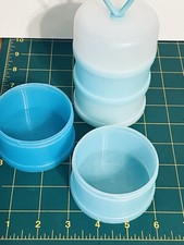 Accmor Baby Stackable Formula Dispenser On The Go - 4 Storage Compartments