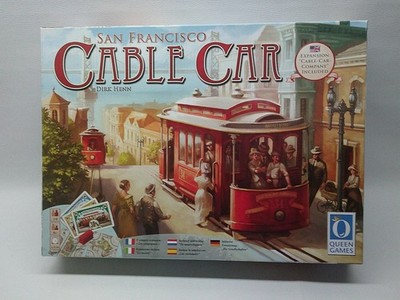 QUEEN GAMES - SAN FRANCISCO CABLE CAR - INCL. ERWEITERUNG: DIE GESELLSCHAFTEN