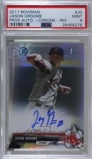 2017 Bowman Chrome Prospect Refractor /499 Jay Groome Jason PSA 9 MINT Auto 8k4