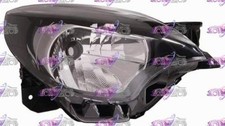 FARO FANALE PROIETTORE DX DESTRO NERO PER RENAULT TWINGO 12>14 2012-2014