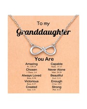 First Communion Baptism Confirmation Gifts for Teen Girls Kids Cross Necklace Tr