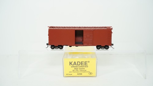 Kadee Cars Escala HO Sin Decorar 40' PS-1 Caja de Óxido Rojo Coche Artículo 4299 NUEVO F3-7 | Condition: New