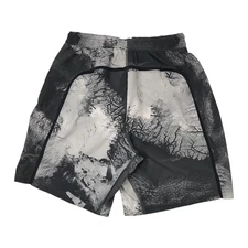 Lululemon Run Response Shorts Mens Small S White Black Pace Breaker 8” Unlined