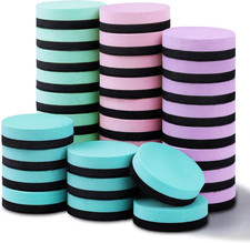 round Magnetic Whiteboard Eraser 35 Pack, Small Dry Erase Eraser for Kids Classr