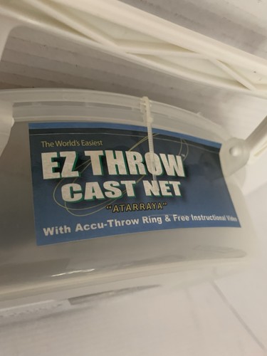 EZ Throw Cast Net Super Spreader 4’ x 3/8” de Fitec - Imagen 7 de 10