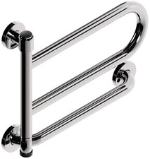HEALTHCRAFT DependaBar 2025 Model , Pivoting Wall-Mounted Grab Bar for Bathroom