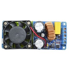 IRS2092S 500W Mono Channel Class D Digital Amplifier Board HiFi Power Amp  FAN