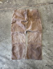 Vintage Y2K Dickies Custom Brown Workwear Canvas Pants Brown Faded Size 40x30
