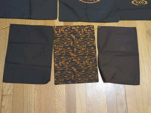9 bolsas antipolvo de almacenamiento con cordón de tela TOD'S 14" X 10 y 14,5' X 15" - Imagen 3 de 10