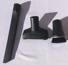 Genuine Miele Vacuum Tool Set Dusting Brush, Crevice Tool, Upholstery Attachment