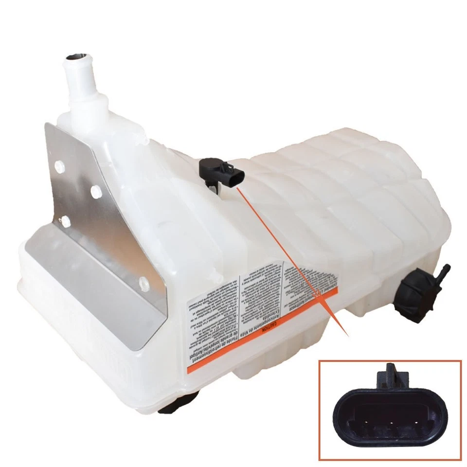 Tanque de desbordamiento de refrigerante de alta resistencia 603-5403 apto para 03-11 Peterbilt 365 379 12,5 L Foto 2 de 4