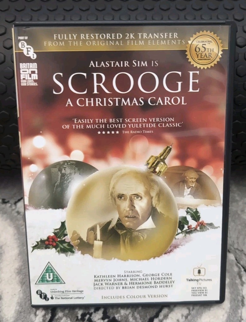 SCROOGE - A Christmas Carol 2K Transfer Region 2 UK DVD