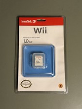 SanDisk 1GB SD بطاقة ذاكرة for نينتندو Wii – مختوم جديد