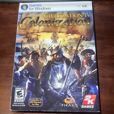 Sid Meier's Civilization IV: Colonization - PC CD Computer Game Complete
