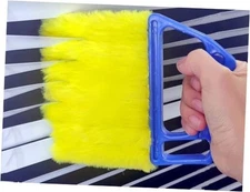 Handheld Blinds Cleaner Shutters, Vent Cleaner Curtain Brush Dust Remover Blue