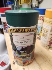 Cavallini Co. National Parks Vintage Puzzle 1000 Pieces Multicolor