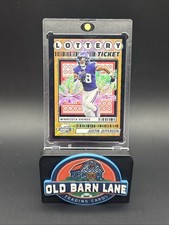 2023 Contenders Optic - Lottery Ticket Justin Jefferson #LT-10 Black Scope /25