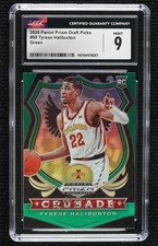 2020 Panini Prizm Draft Picks Crusade Green Tyrese Haliburton #90 CGC 9 Mint m4w